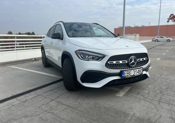 Mercedes-Benz GLA cena 167500 przebieg: 24300, rok produkcji 2021 z Warszawa małe 154